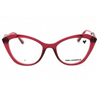 Karl Lagerfeld Women's Eyeglasses - Antique Rose Cat Eye Full Rim Frame | KL6137 652 ,
