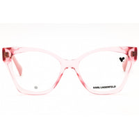 Karl Lagerfeld Women's Eyeglasses - Antique Rose Cat Eye Full Rim Frame | KL6150 652 ,