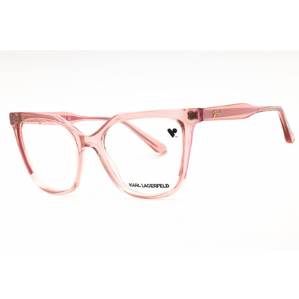 Karl Lagerfeld Women's Eyeglasses - Antique Rose Cat Eye Full Rim Frame | KL6155 652 ,