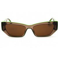 Karl Lagerfeld Women's Sunglasses - Light Grey Cat Eye Full Rim Frame | KL6160S 050 ,