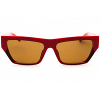 Karl Lagerfeld Unisex Sunglasses - Shiny Red Injected Propionate Frame | KL6163S 600 ,