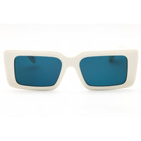 Karl Lagerfeld Women's Sunglasses - White Acetate Rectangular Frame | KL6180S 105 ,