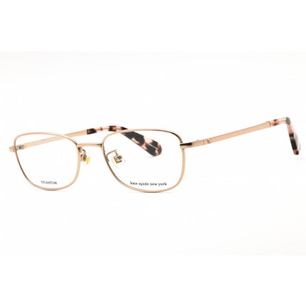 Kate Spade Women's Eyeglasses - Rose Gold Metal Rectangular Frame | ABILENE/F 0000 00 ,