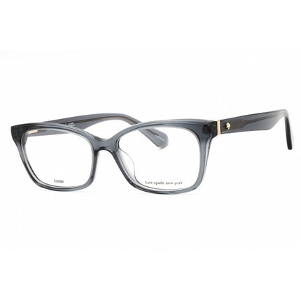 Kate Spade Women's Eyeglasses - Grey Plastic Cat Eye Full Rim Frame | Jeri 0KB7 00 ,