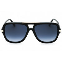 Marc Jacobs Men's Sunglasses - Black Plastic Aviator Full Rim | MARC 637/S 0807 9O ,