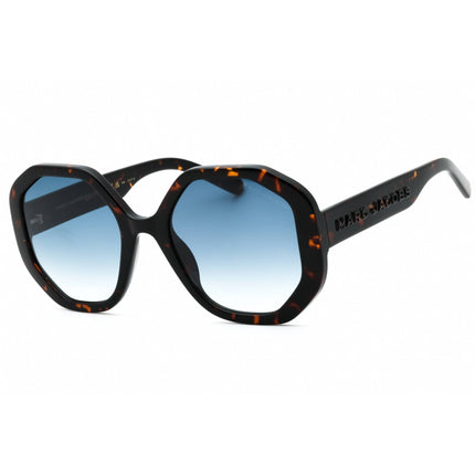 Marc Jacobs Women's Sunglasses - Havana Plastic Oversized Frame | MARC 659/S 086 HA ,