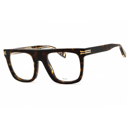 Marc Jacobs Men's Eyeglasses - Havana Crystal Plastic Square Frame | MJ 1063 0KRZ 00 ,