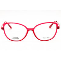 Max & Co Women's Eyeglasses - Shiny Red Injected Propionate Cat Eye Frame | MO5079 066 ,