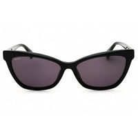 Max Mara Women's Sunglasses - Shiny Black Acetate Cat Eye Full Rim Frame | MM0011 01A ,