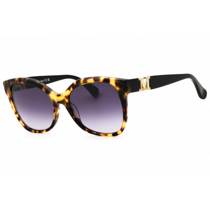 Max Mara Women's Sunglasses - Havana/Other Acetate Cat Eye Full Rim Frame | MM0014 56B ,