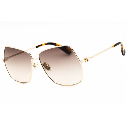 Max Mara Women's Sunglasses - Gold Metal Oversized Shape Full Rim Frame | MM0035-H 32F ,