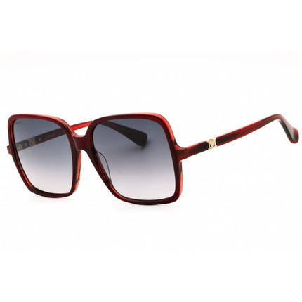 Max Mara Women's Sunglasses - Bordeaux/Other Acetate Oversized Frame | MM0037/S 71B ,