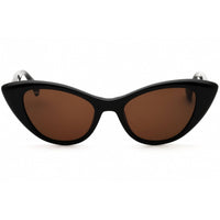 Max Mara Women's Sunglasses - Shiny Black Acetate Cat Eye Full Rim Frame | MM0039 01E ,