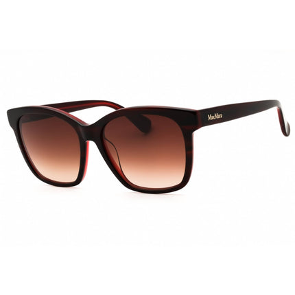 Max Mara Women's Sunglasses - Bordeaux/Other Acetate Cat Eye Full Rim | MM0042 71F ,