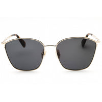 Max Mara Women's Sunglasses - Blonde Havana Metal Oversized Shape Frame | MM0043 53N ,