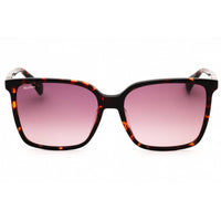 Max Mara Women's Sunglasses - Red Havana Acetate Square Full Rim Frame | MM0046 54T ,