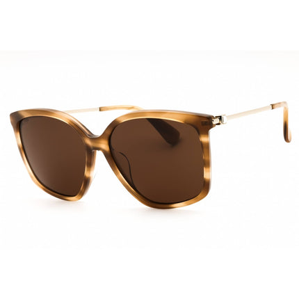 Max Mara Women's Sunglasses - Havana/Other Acetate Oversized Frame | MM0055-F 56E ,
