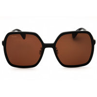 Max Mara Women's Sunglasses - Shiny Black Acetate Oversized Full Rim | MM0059-D 01E ,