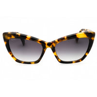 Max Mara Women's Sunglasses - Coloured Havana Acetate Cat Eye Full Rim | MM0063 55B ,