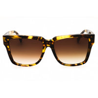 Max Mara Women's Sunglasses - Blonde Havana Acetate Square Full Rim Frame | MM0078 53F ,