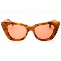 Max Mara Women's Sunglasses - Havana/Other Acetate Cat Eye Full Rim Frame | MM0099 56E ,