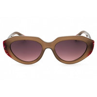 Missoni Women's Sunglasses - Beige Plastic Oval Full Rim Frame | MIS 0131/S 010A 3X ,