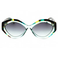 Missoni Women's Sunglasses - Green Havana Plastic Cat Eye Frame | MIS 0169/S 0XGW IB ,