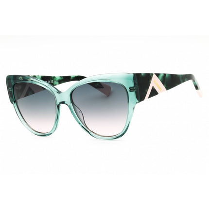 Missoni Women's Sunglasses - Green Plastic Cat Eye Full Rim Frame | MIS 0171/S 01ED JP ,