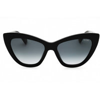 Moschino Women's Sunglasses - Black Plastic Cat Eye Full Rim Frame | MOS122/S 0807 9O ,