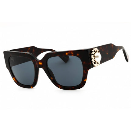 Moschino Women's Sunglasses - Havana Plastic Square Full Rim Frame | MOS153/S 0086 IR ,