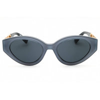 Moschino Women's Sunglasses - Azure Plastic Oval Full Rim Frame | MOS160/S 0MVU IR ,