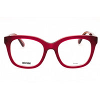 Moschino Women's Eyeglasses - Burgundy Plastic Cat Eye Full Rim Frame | MOS630 0LHF 00 ,