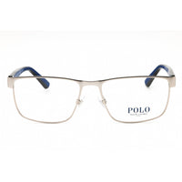 Polo Ralph Lauren Men's Eyeglasses - Semi Shiny Silver Full Rim Frame | 0PH1229 9001 ,