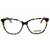 Skechers Women's Eyeglasses - Havana/Other Acetate Cat Eye Full Rim Frame | SE2189 056 ,