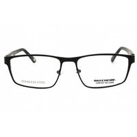 Skechers Men's Eyeglasses - Matte Black Metal Rectangular Full Rim Frame | SE3323 002 ,