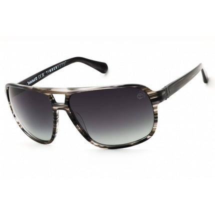 Timberland Men's Sunglasses - Grey/Other Acetate Aviator Full Rim Frame | TB00031 20D ,