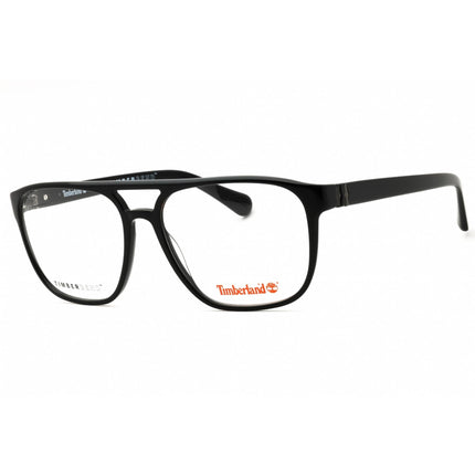Timberland Men's Eyeglasses - Shiny Black Acetate Navigator Full Rim | TB50033 001 ,