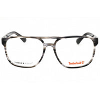 Timberland Men's Eyeglasses - Grey/Other Acetate Navigator Shape Frame | TB50033 020 ,