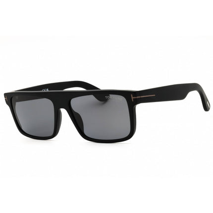 Tom Ford Men's Sunglasses - Matte Black Acetate Square Full Rim Frame | FT0999-N 02D ,