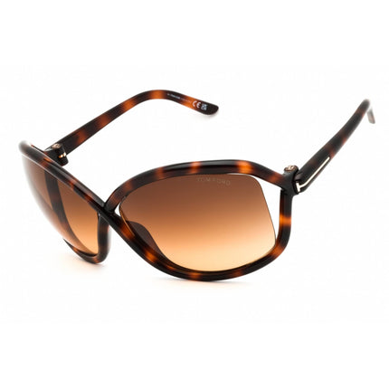 Tom Ford Women's Sunglasses - Dark Havana Injected Propionate Full Rim | FT1068 52F ,