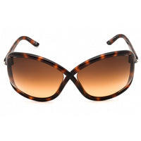 Tom Ford Women's Sunglasses - Dark Havana Injected Propionate Full Rim | FT1068 52F ,