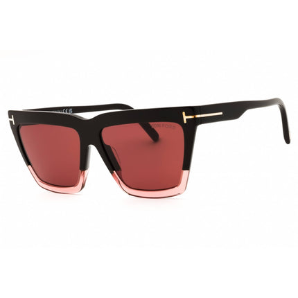 Tom Ford Women's Sunglasses - Dark Brown/Other Acetate Square Full Rim | FT1110 50Z ,