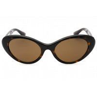 Versace Women's Sunglasses - Dark Havana Plastic Cat Eye Full Rim | 0VE4455U 108/73 ,