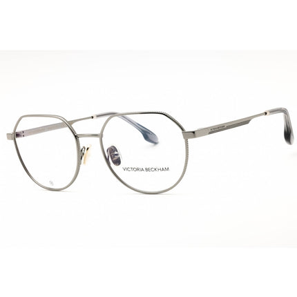 Victoria Beckham Women's Eyeglasses - Light Ruthenium Metal Oval Frame | VB2135 047 ,