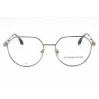 Victoria Beckham Women's Eyeglasses - Light Ruthenium Metal Oval Frame | VB2135 047 ,