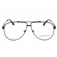 Victoria Beckham Women's Eyeglasses - Black Metal Aviator Full Rim Frame | VB2137 001 ,