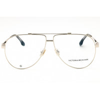Victoria Beckham Women's Eyeglasses - Silver Metal Aviator Full Rim Frame | VB2137 040 ,