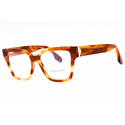 Victoria Beckham Women's Eyeglasses - Striped Blonde Havana Full Rim | VB2659 223 ,