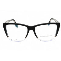 Victoria Beckham Women's Eyeglasses - Black/Crystal Acetate Cat Eye Frame | VB2664 009 ,