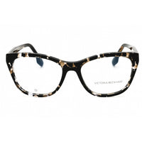 Victoria Beckham Women's Eyeglasses - Black Havana Acetate Cat Eye Frame | VB2665 010 ,
